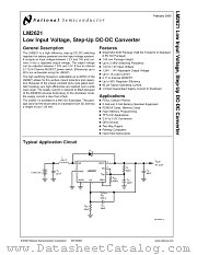 LM2621 datasheet pdf National Semiconductor