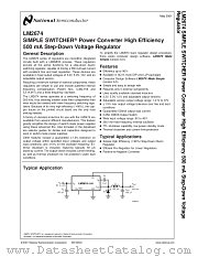 LM2674 datasheet pdf National Semiconductor