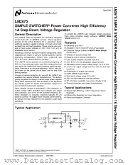 LM2675 datasheet pdf National Semiconductor