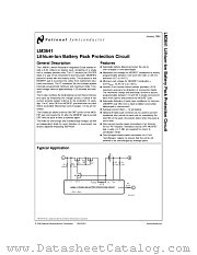LM3641 datasheet pdf National Semiconductor