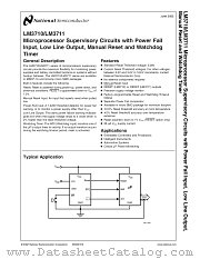 LM3711 datasheet pdf National Semiconductor
