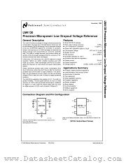 LM4130 datasheet pdf National Semiconductor
