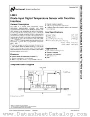 LM91 datasheet pdf National Semiconductor