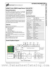LM9647 datasheet pdf National Semiconductor