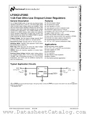 LP3965 datasheet pdf National Semiconductor