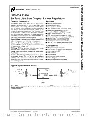 LP3966 datasheet pdf National Semiconductor
