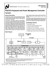 PC87570 datasheet pdf National Semiconductor