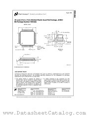 VBH48A datasheet pdf National Semiconductor