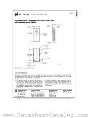 EA028C datasheet pdf National Semiconductor