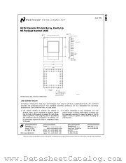 U68E datasheet pdf National Semiconductor
