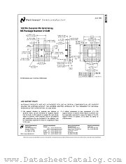 U132B datasheet pdf National Semiconductor