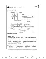 T03D datasheet pdf National Semiconductor