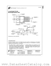 T05D datasheet pdf National Semiconductor