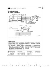 P03G datasheet pdf National Semiconductor