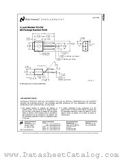 P03H datasheet pdf National Semiconductor