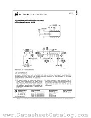 N10A datasheet pdf National Semiconductor