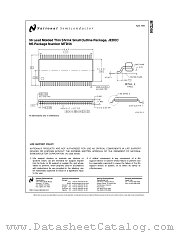 MTD56 datasheet pdf National Semiconductor