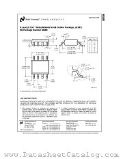 M08B datasheet pdf National Semiconductor