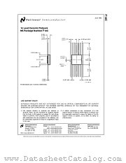 F14C datasheet pdf National Semiconductor