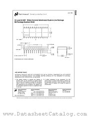 D24K datasheet pdf National Semiconductor