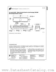 J24CQ datasheet pdf National Semiconductor