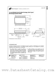 M16D datasheet pdf National Semiconductor