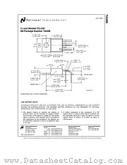 TA05B datasheet pdf National Semiconductor