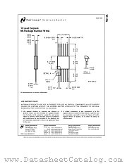 W10A datasheet pdf National Semiconductor