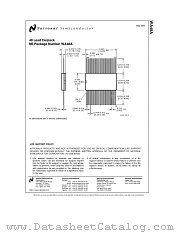 WA48A datasheet pdf National Semiconductor