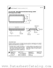 M28B datasheet pdf National Semiconductor