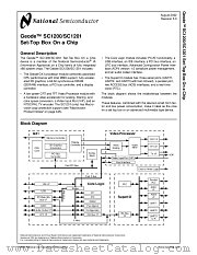 SC1200 datasheet pdf National Semiconductor