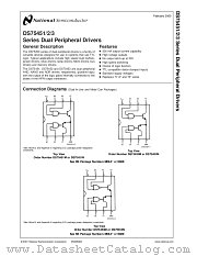 DS7545X datasheet pdf National Semiconductor