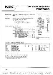 2SC2688 datasheet pdf NEC