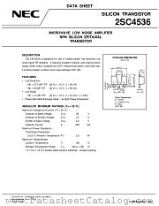 2SC4536 datasheet pdf NEC