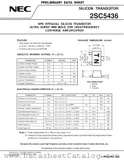 2SC5436 datasheet pdf NEC