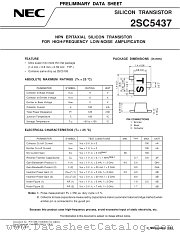 2SC5437 datasheet pdf NEC