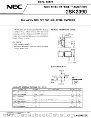 2SK2090 datasheet pdf NEC