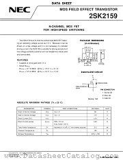 2SK2159 datasheet pdf NEC