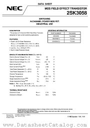 2SK3058-S datasheet pdf NEC
