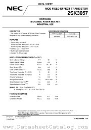 2SK3057 datasheet pdf NEC