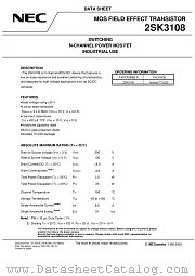 2SK3108 datasheet pdf NEC