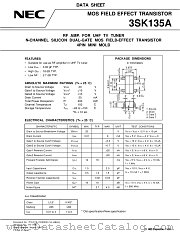 3SK135A datasheet pdf NEC