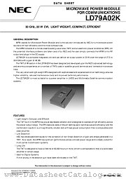 LD79A02K datasheet pdf NEC