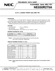 NE650R279A datasheet pdf NEC