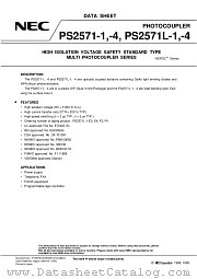 PS2571L-1-F4 datasheet pdf NEC