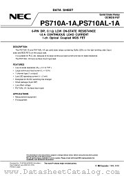 PS710AL-1A-E4 datasheet pdf NEC