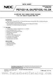 PS7122L-1A datasheet pdf NEC