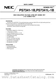 PS7341L-1B datasheet pdf NEC