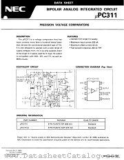 UPC311C datasheet pdf NEC