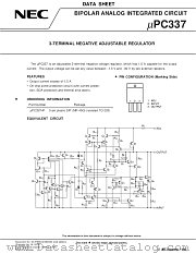 UPC337HF datasheet pdf NEC